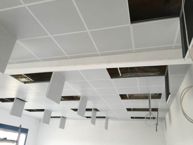 Einbau von Fertigteilmodulen